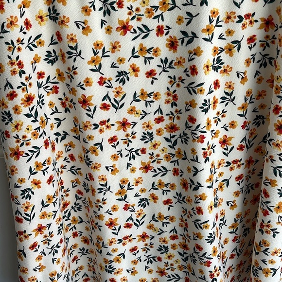 Floral sundress romantic beachy cute fairycore cottagecore size S - Picture 3 of 5